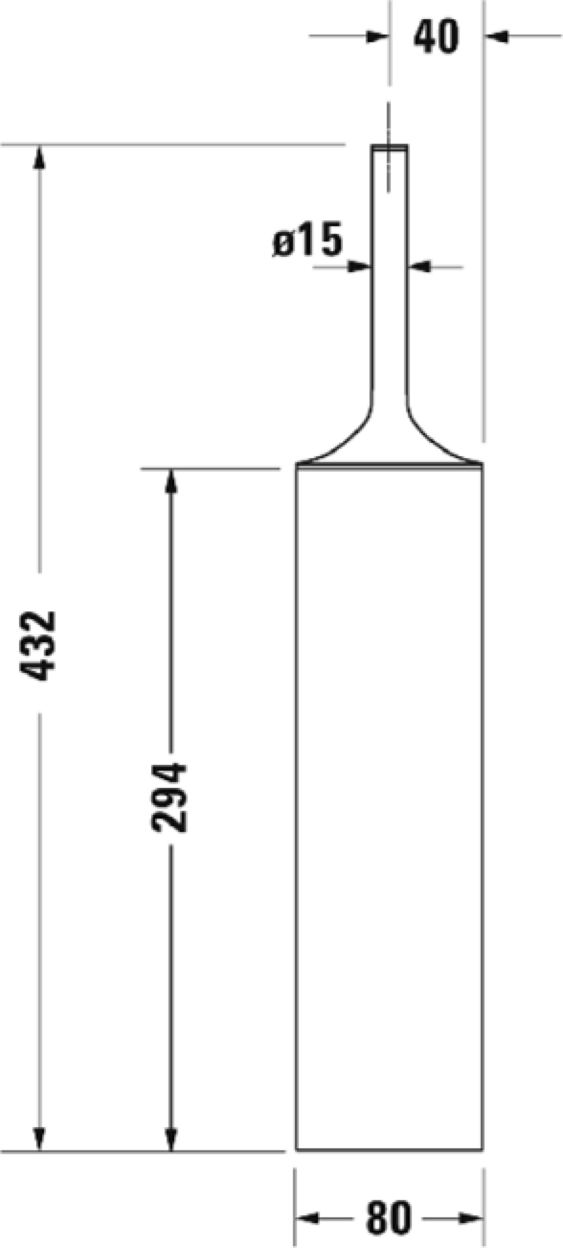 Ершик Duravit Starck T 0099451000 напольный, хром - duravit shop
