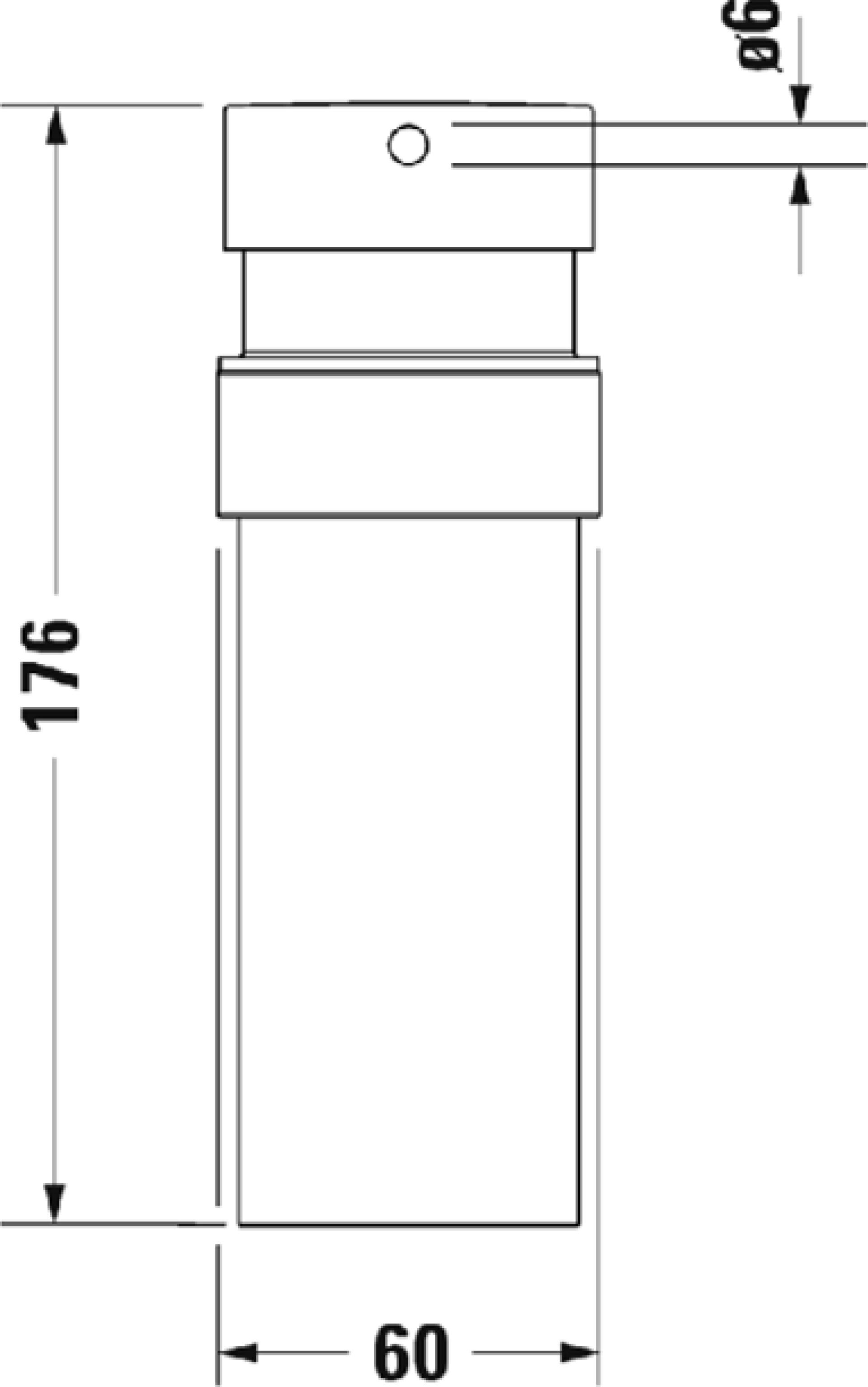 Дозатор Duravit Starck T 0099354600 черный матовый - duravit shop