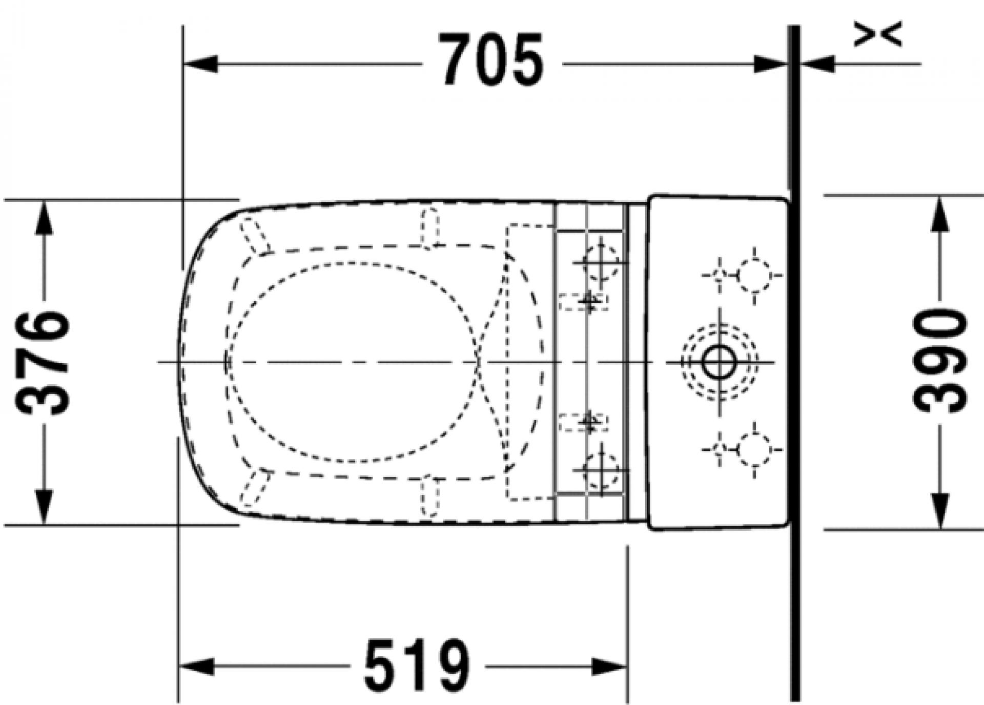 Унитаз напольный Duravit DuraStyle 2156590000 с бачком  0935100005 - duravit shop