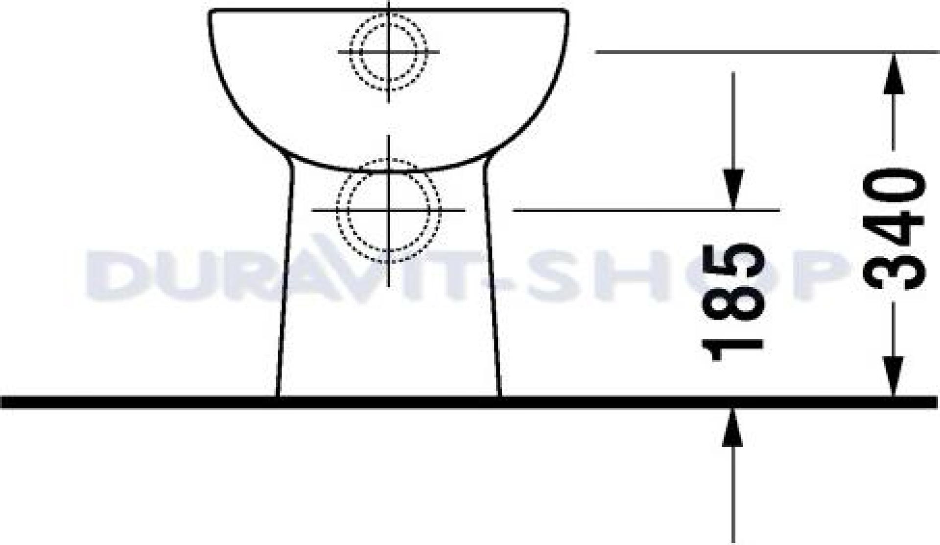 Унитаз приставной Duravit D-Code 21150900002 - duravit shop