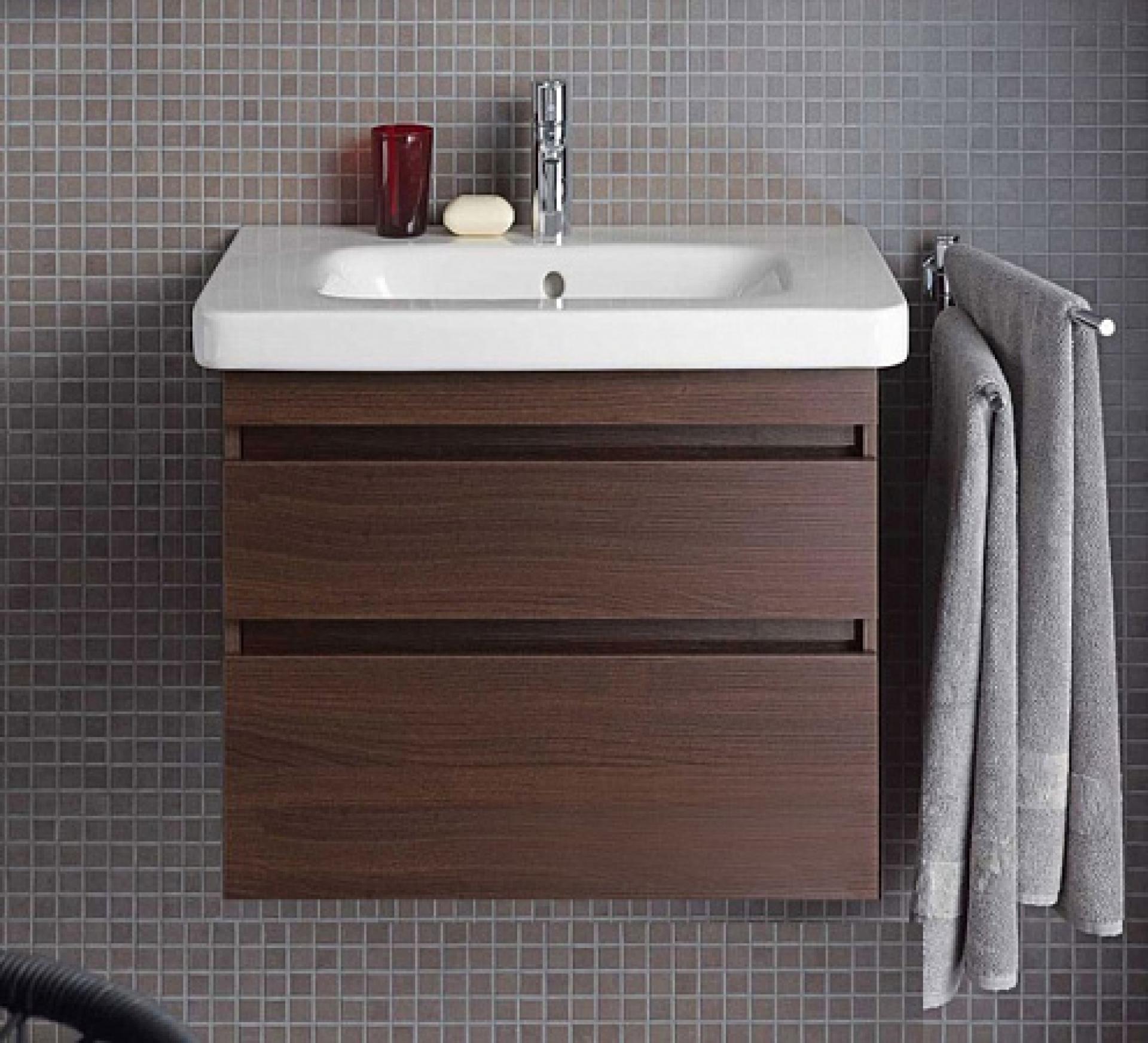 Тумба под раковину 58 см  Duravit Durastyle DS648005353,тёмный каштан - duravit shop
