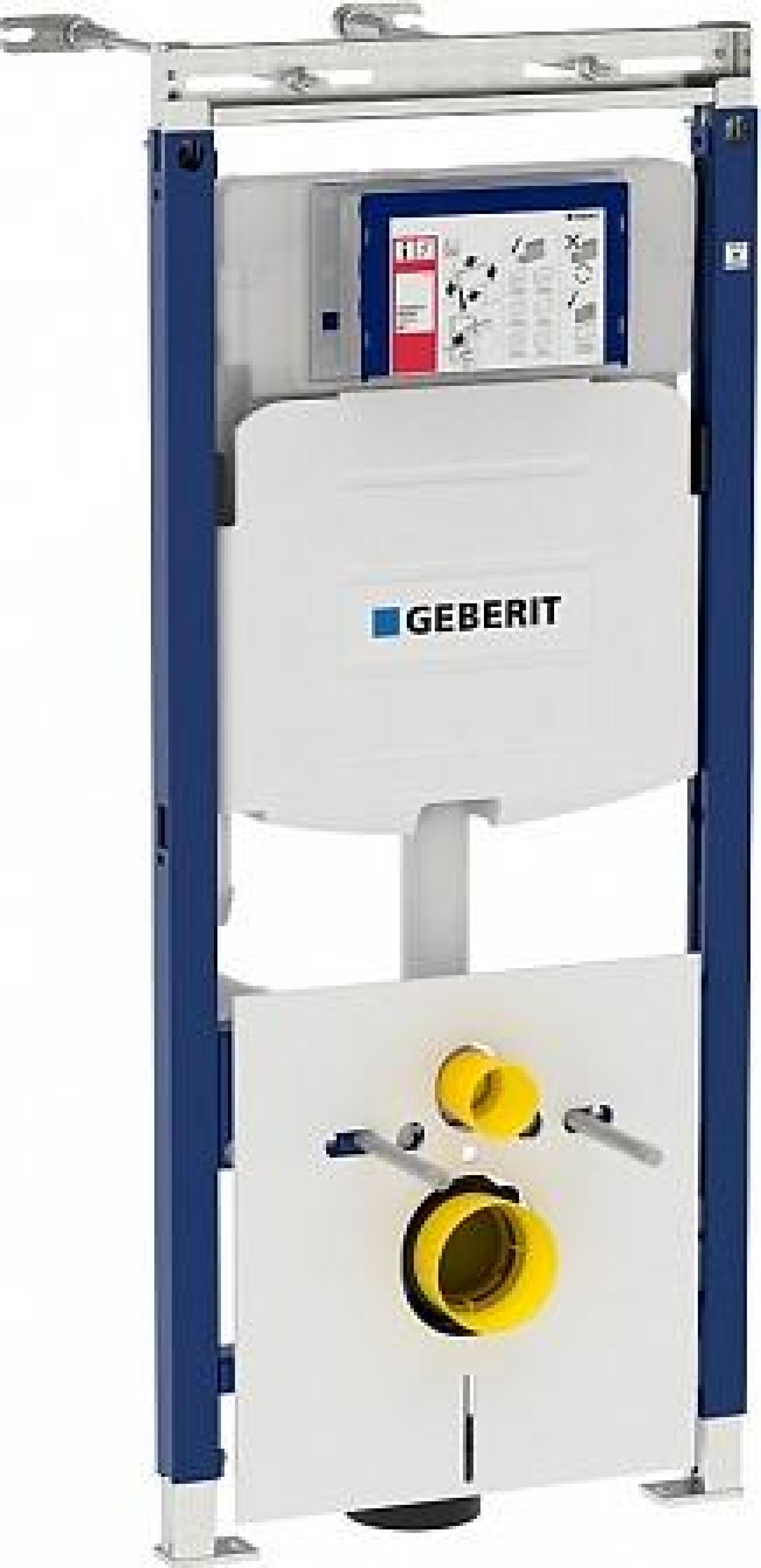 Комплект инсталляции Geberit 111.362.00.5 с подвесным безободковым унитазом Duravit 2530090000 и крышкой-сиденьем микролифт Duravit 20190000 - duravit shop