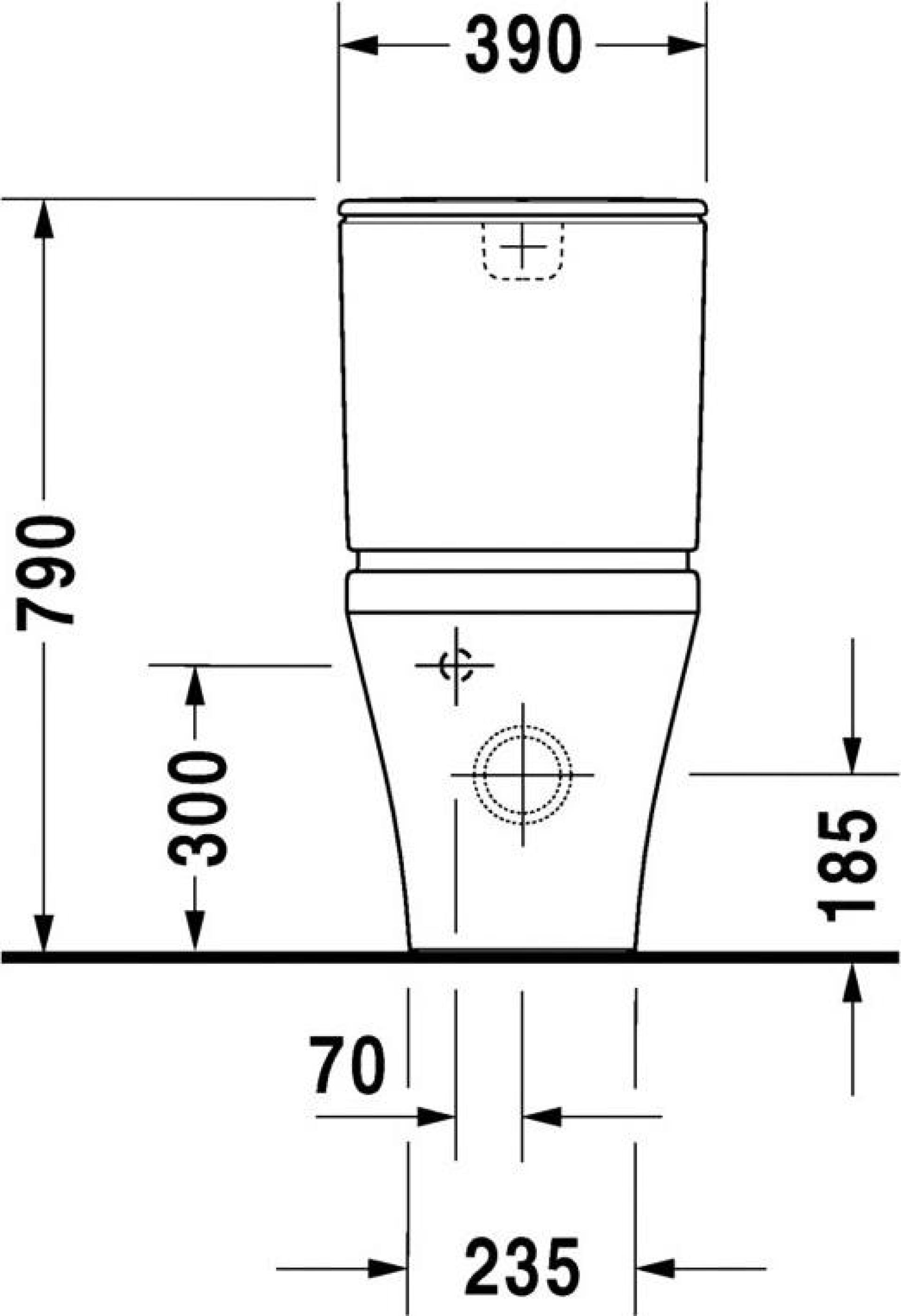 Бачок для унитаза Duravit DuraStyle 0935100005 - duravit shop