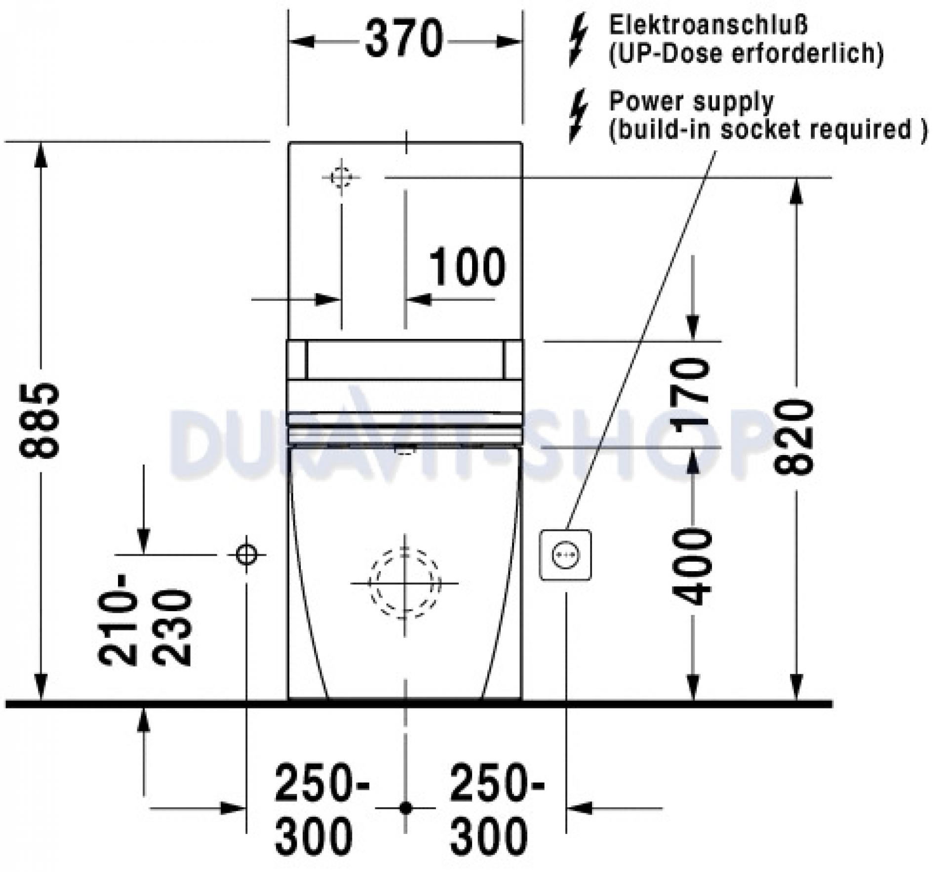 Унитаз напольный Duravit Starck-2 2129090000 с бачком 0933000005 - duravit shop