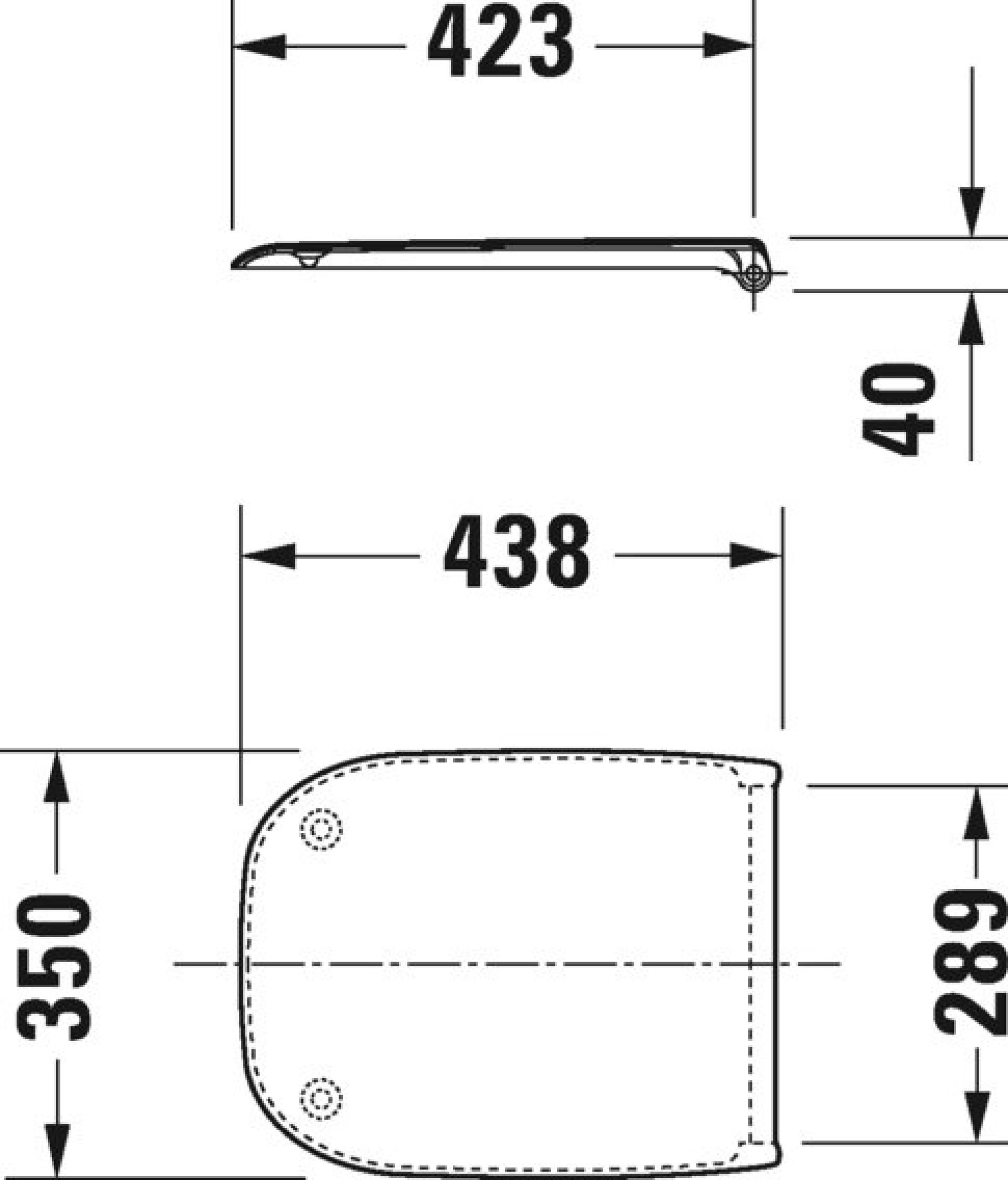 Унитаз Duravit D-Code 45700900A1 подвесной с сиденьем Микролифт - duravit shop