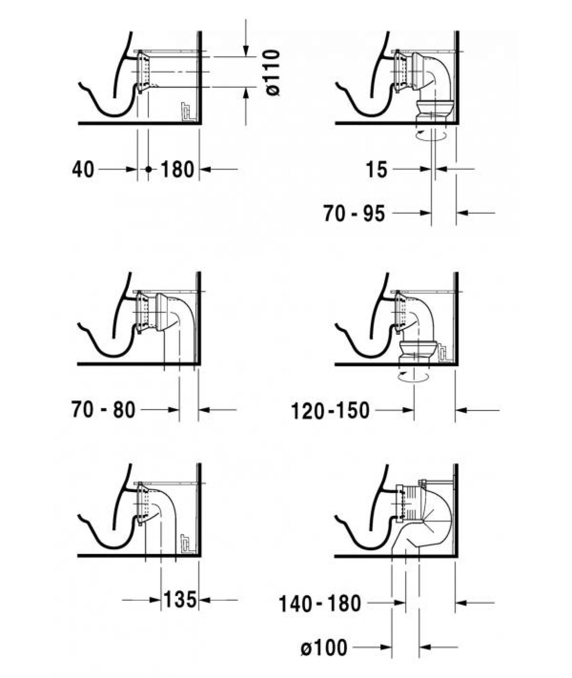 Унитаз напольный Duravit Darling New 2138090000 с бачком 0931100005 - duravit shop