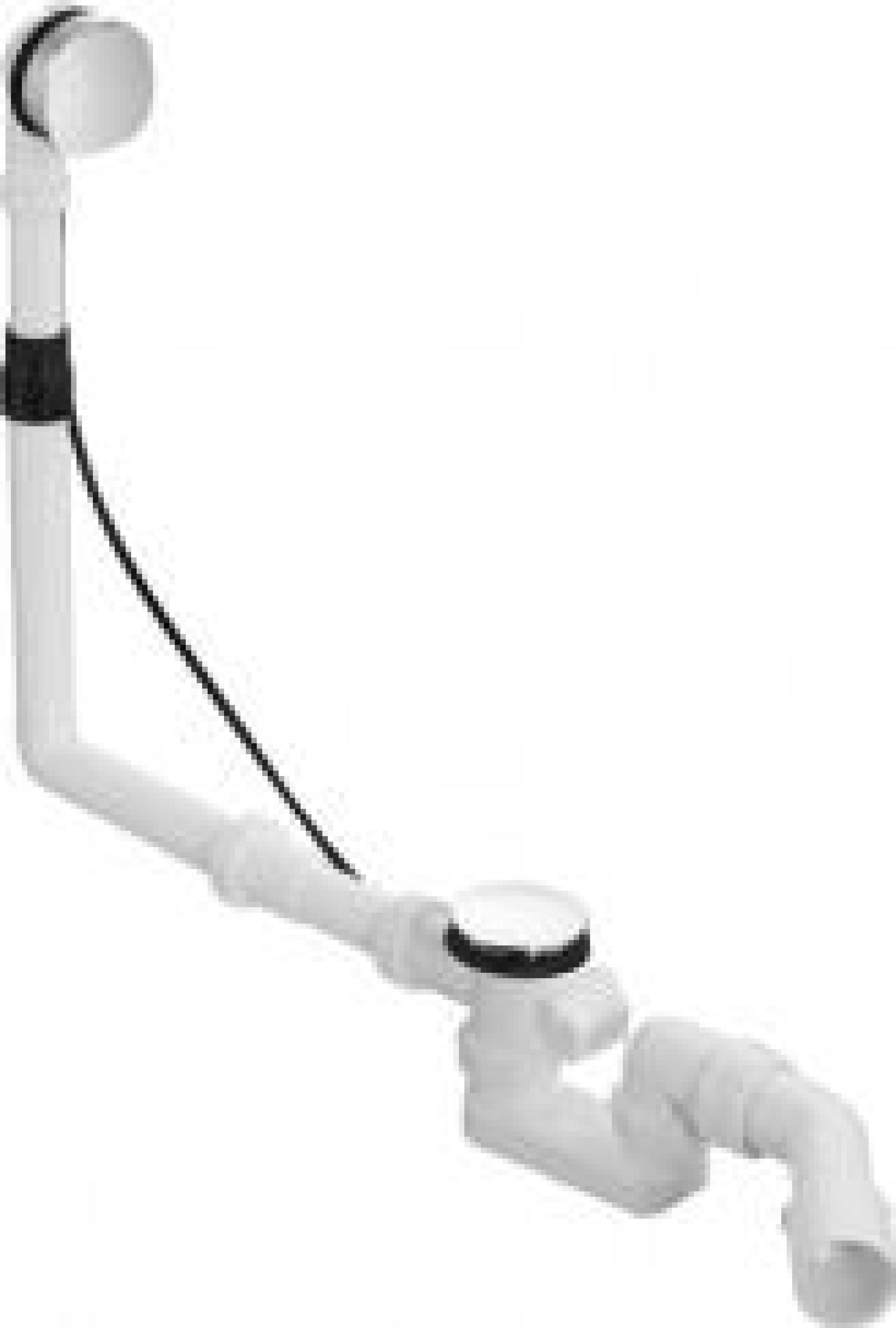 Слив-перелив удлиненный для ванны хром Duravit Starck 790293000 - duravit shop