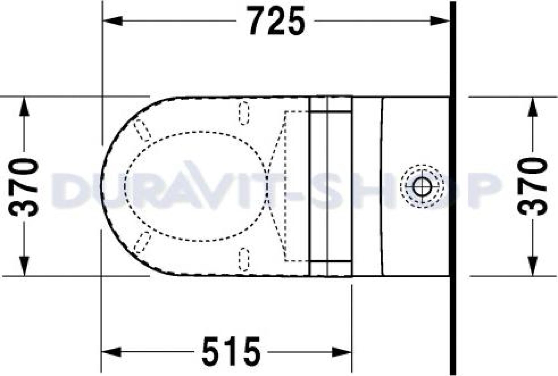 Напольный унитаз Duravit Starck-2 2129090000 с бачком 0933000005 - duravit shop