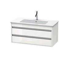 Тумба под раковину Duravit Ketho KT643004949, графит матовый