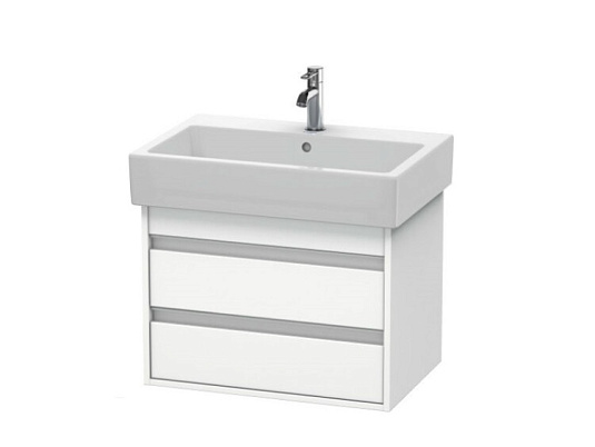 Тумба под раковину Duravit Ketho KT662401818, белый матовый - duravit shop
