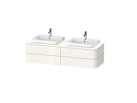 Тумба под раковину Duravit Happy D.2 Plus HP4974B2222, белый глянцевый