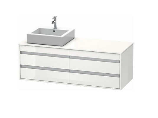 Тумба под раковину Duravit Ketho KT6657R1818, белый матовый - duravit shop