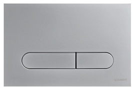 Клавиша смыва Duravit DuraSystem WD50090MC000/WF5100031010, хром матовый