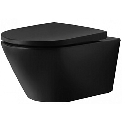 Унитаз Duravit D-Neo 257709AD00, антрацит матовый