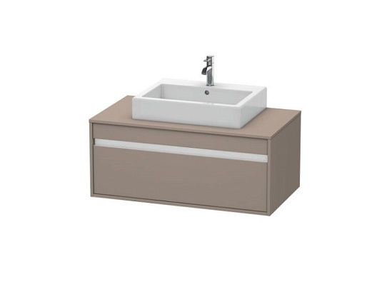 Тумба под раковину Duravit Ketho KT669504343, базальт матовый - duravit shop