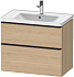 Тумба для комплекта 80 см Duravit D-Neo DE435503030 натуральный дуб