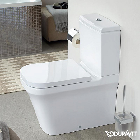 Унитаз напольный Duravit P3 Comforts Rimless 2167090000  с бачком 0937000005 - duravit shop
