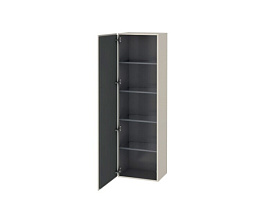Шкаф-пенал Duravit L-Cube LC1181L9191, серо-коричневый матовый
