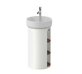 Тумба под раковину Duravit White Tulip WT4244077360000, белый шелковисто-матовый