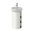 Тумба под раковину Duravit White Tulip WT4244077360000, белый шелковисто-матовый