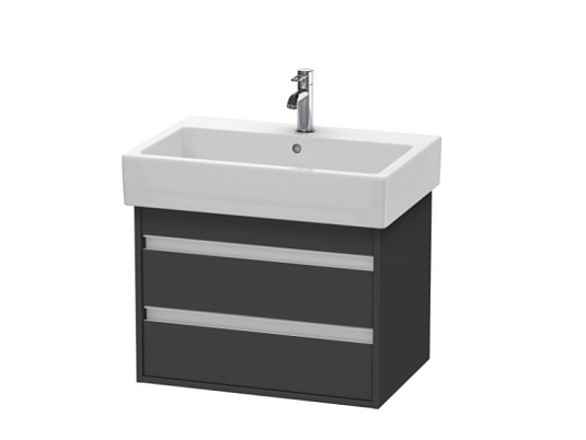 Тумба под раковину Duravit Ketho KT662404949, графит матовый - duravit shop