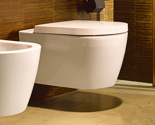 Унитаз подвесной Duravit ME by Starck Rimless 2529092000 безободковый - duravit shop