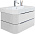 Тумба под раковину 78 см Duravit Happy D.2 H2636502222,белый