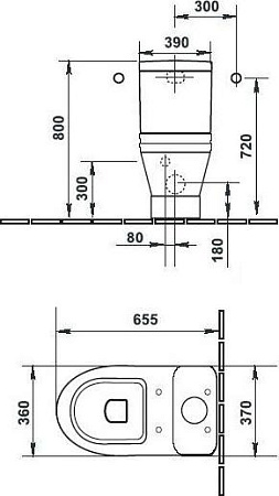 Бачок для унитаза Duravit Starck 3 0920100005 - duravit shop