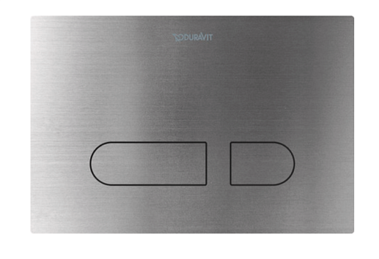 Клавиша смыва Duravit A.1 WD5012044060, сталь брашированная - duravit shop