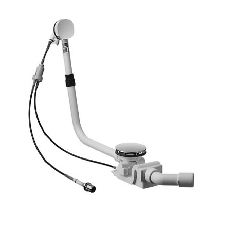 Слив-перелив Duravit 791249000001000, хром - duravit shop