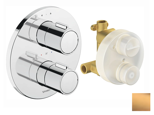 Смеситель для душа Duravit TH4200008C04, бронза брашированная - duravit shop