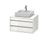 Тумба под раковину Duravit Ketho KT665402222, белый глянцевый