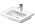 Раковина Duravit D-Neo 0742500000, альпийский белый