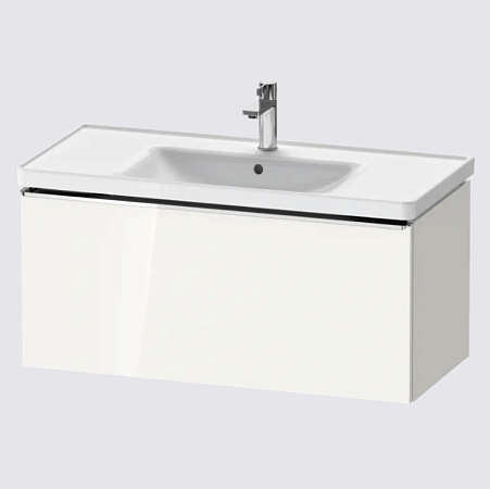 Тумба под раковину Duravit D-Neo DE4256010220000, белый глянцевый - duravit shop