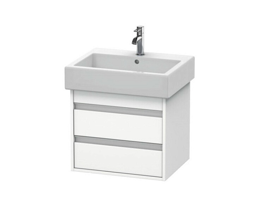 Тумба под раковину Duravit Ketho KT663601818, белый матовый - duravit shop
