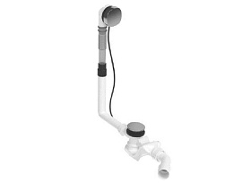 Слив-перелив Duravit 792200000001000, хром