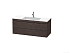 Тумба под раковину Duravit L-Cube LC6929O7272, дуб темный брашированный