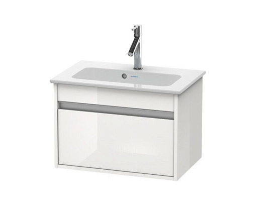 Тумба под раковину Duravit Ketho KT642202222, белый глянцевый - duravit shop